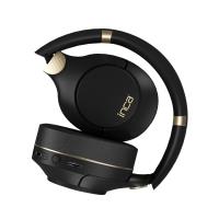 INCA Ibk-503S Kablosuz 5.3 Bluetooth Hafıza Kart Destekli Kulak Üstü Kulaklık Bej SİYAH